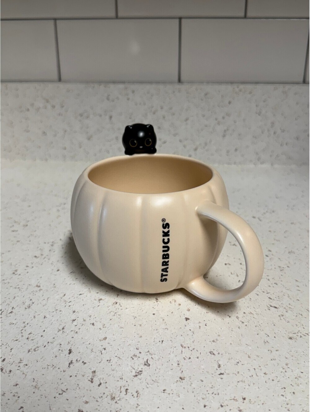 Starbucks Halloween Ceramic Mug Black Cat Limited Edition AUTHENTIC SHIPS NOW!